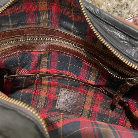 Will Leather Goods Hank Satchel Crossbody USED - Picture 5 of 9